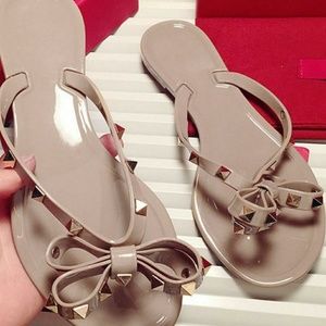 🔥Women's Sandal Flip Flop Studded Bow🔥